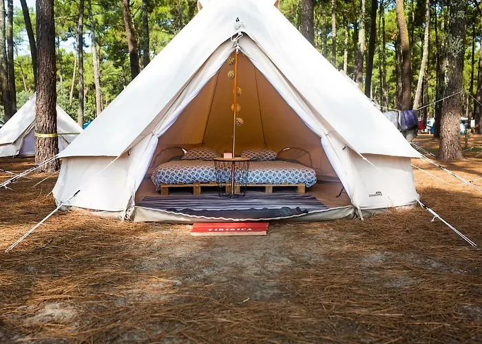 Campingplatz The Spot Surfcamp Biscarrosse